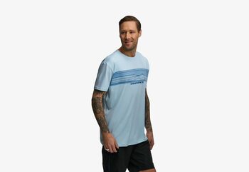 raceface majica kratek rokav explore mens vel:xl modra