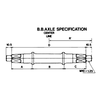 os pogona bsa matica oem 68x1215 mm