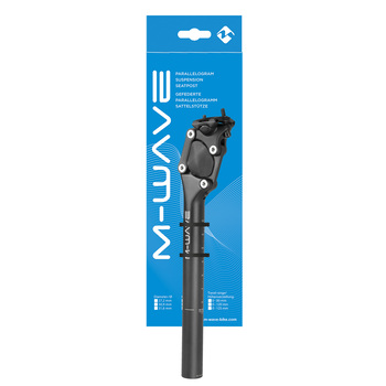 m-wave opora sedeza fourspring 316x350 mm crna