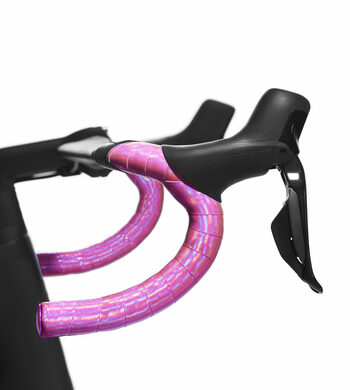 supacaz trak krmila prizmatik barva: pink roznata