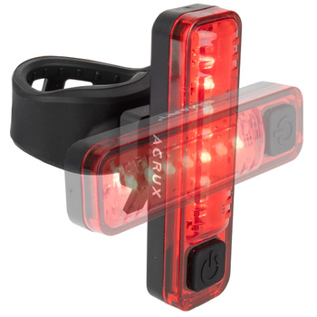 smart luc zadnja acrux usb rdeca 3 stopnje nosilec