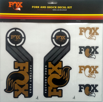 fox 803-00-854 nalepke heritage zlata