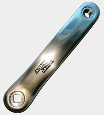 sunrace gonilka cas700 leva 170mm srebrna