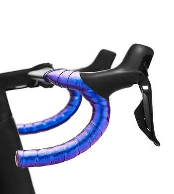 supacaz trak krmila bling barva: oil slick vijolicna