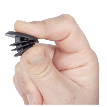 m-wave cepki za trak krmila pvc crna