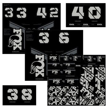 fox 803-01-736 set nalepk heritage battleship siva