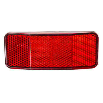 odsevnik zadnji100x40 mm za na prtljaznik pu vijaki