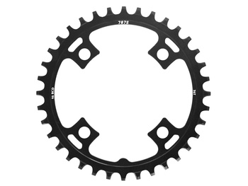 sunrace veriznik crmx00 38z bcd96  narrow-wide alu crn