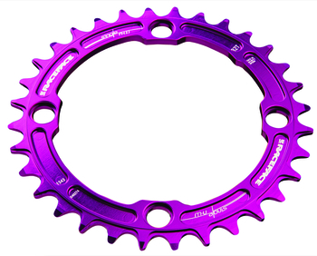 raceface veriznik narrow wide 104x32 vijolicen 10-12s