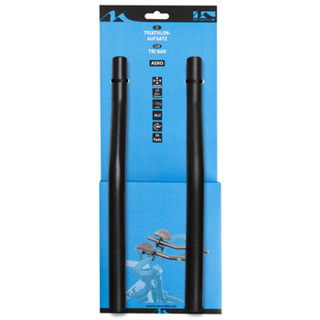 m-wave triatlon krmilo aero za 318mm crna