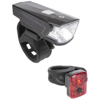 m-wave svetilka atlas k15 usb set sprednja + zadnja