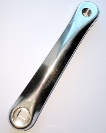 sunrace gonilka cas30 leva 170mm srebrna